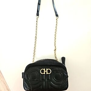 Salvatore Ferragamo Gancini Camera Crossbody
